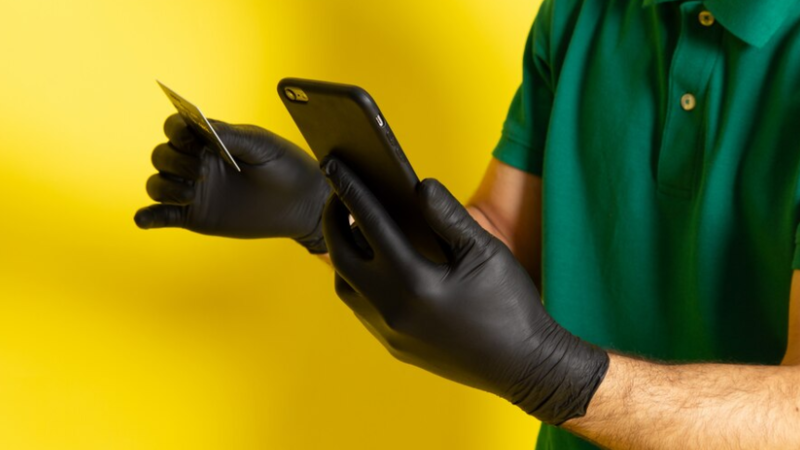 nitrile gloves